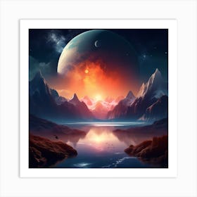 Dystopian world 2 Art Print