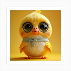 Cute Little Chick Art Print