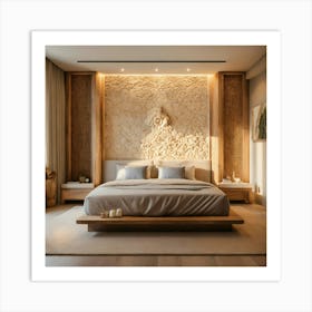 Modern Bedroom Design 24 Art Print