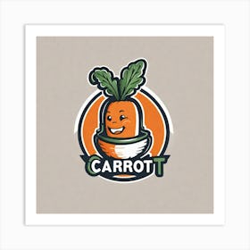 Carrot T Art Print