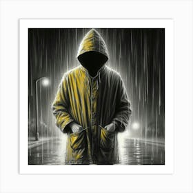 Raincoat Art Print