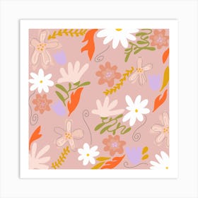 Floral Pattern 1 Poster