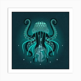 Octopus Art Print