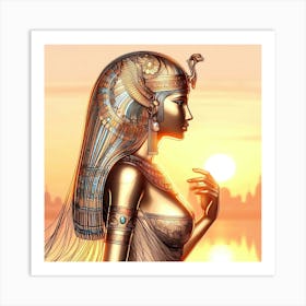 Cleopatra Portrait Artwork 213 Art Print