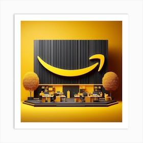 Amazon Office 1 Art Print