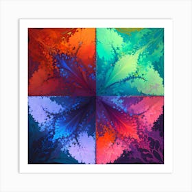 Fractal Flower Art Print