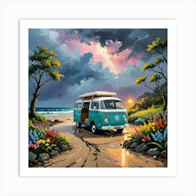 caravan Art Print