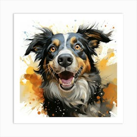 Australian Shepherd 10 Art Print