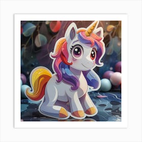 Unicorn 511 Art Print