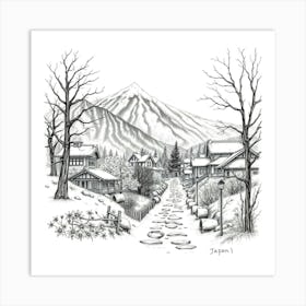 Beautiful Villages Art Print