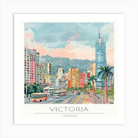 Victoria City Art Print