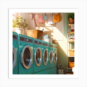 Laundry Room Art Print