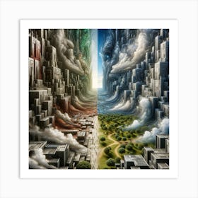 Common path Art Print