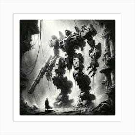 Giant Robot 2 Art Print