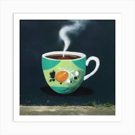 Tea Art 435 Art Print