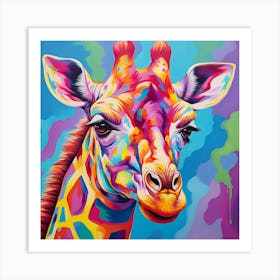 Giraffe Art Print