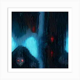 Sinister Phosphorescence 1 Art Print