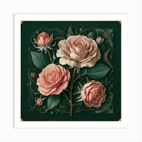 Roses Art Print