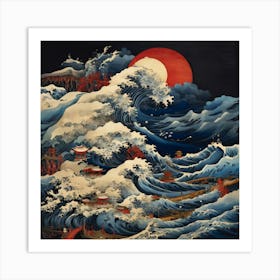 Great Wave Off Kanagawa Art Print