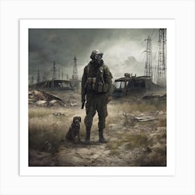 Post-Apocalyptic Landscape Art Print