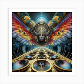 Angel Wings 3 Art Print