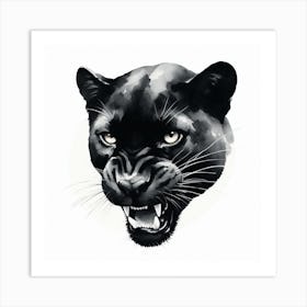 Black Panther 3 Art Print