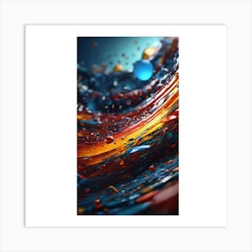 Abstract Painting 31 Art Print