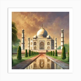 Taj Mahal Art Print