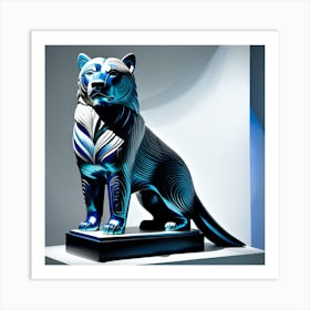 Blue Tiger 1 Art Print