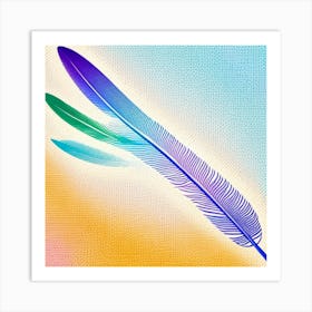 Feather Feather Feather Art Print