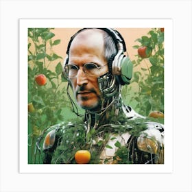 Apple Steve Art Print