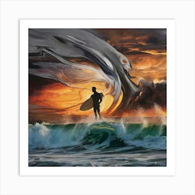 Surfer'S Dream Art Print