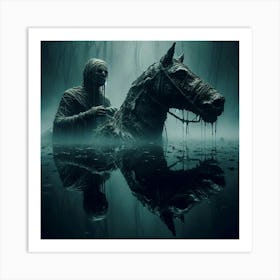 Dark Horse Art Print