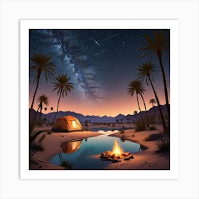 Desert Landscape Art Print (2) Art Print