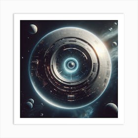 Spaceship 66 Art Print