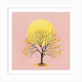 Tree In The Sun 2 Art Print