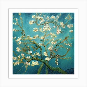 Blossoming Almond Tree Art Print