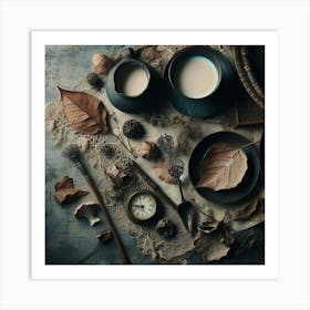 Aging leaf 7 Art Print