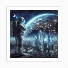 Finding New Earth Art Print