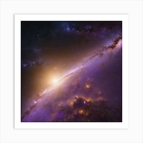 Galaxy - Galaxy Stock Videos & Royalty-Free Footage Art Print