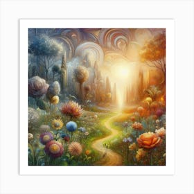 Fairytale Path Art Print