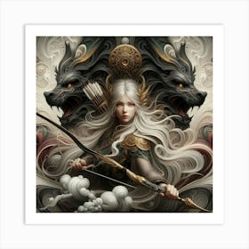 Samurai Warrior 6 Art Print