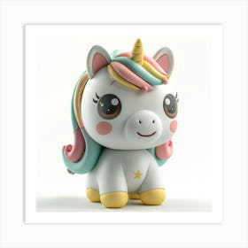 Unicorn Toy 12 Art Print