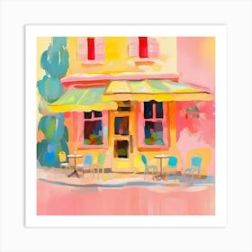 Cafe Paris Art Print