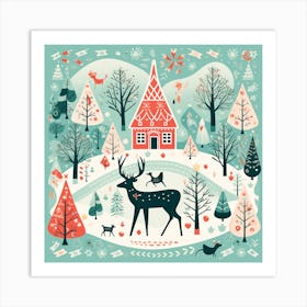 Christmas Card 7 Art Print