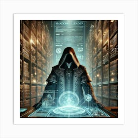 Shadow Faction Leader Historical Knowledge Art Print