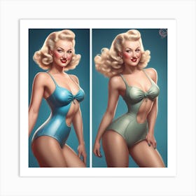 Betty Grable Art Print