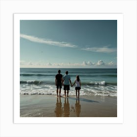 Default You Me And The Sea 0 Art Print