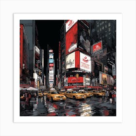 Times Square 1 Art Print