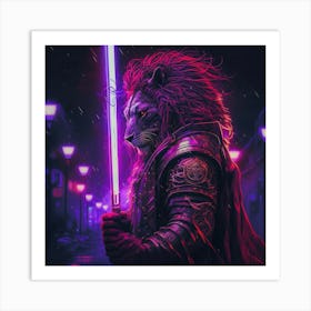 Star Wars Lion Art Print